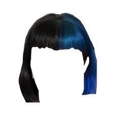 Split Dyed Hair Png Hair Png Split Dyed Hair Dyed Hair