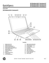 Download hp elitebook 820 g1 notebook laptop windows 7, windows 8, windows 8.1, windows 10 drivers, applications and updates. Quickspecs Overview Hp Elitebook 820 G1 Notebook Pc Manualzz