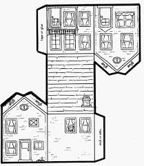 Maisons En Papier Maisons En Papier Coloriage Maison Maison En Carton