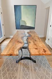 We allow you to browse and choose from a variety of slabs, mantels and bases that carry the live edge look. Live Edge Custom Dining Table Macik Custom Woodworking