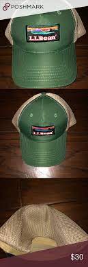 Vintage L L Bean Box Logo Mesh Hat Cap Mesh Hat Box Logo North Face Tnf