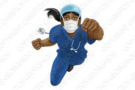 Nurse Doctor Woman Super Hero Superhero Female Doctor Female Superhero
