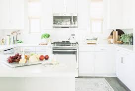 benjamin moore simply white kitchen