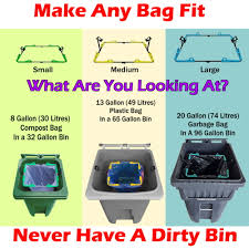 Maybe you would like to learn more about one of these? Garbage Bag Holder For Outdoor Trash Cans Clean Bins Always Bagez
