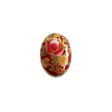 Embroidery colorful floral pattern with roses, japanese tiger. Japanese Tensha Cabochon Resin Cabochons Red Cameo 03257 B Sue Boutiques Flat Back Stones Vintage Jewelry