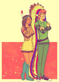Stubborn Little Indian By Vika8d Deviantart Com On Deviantart Disney Fan Art Peter Pan Art Google