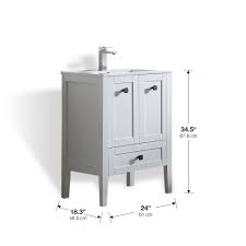 The vanity features seven drawers consisting of three top. Ove Decors Single Basin Bathroom Vanity Vanities
