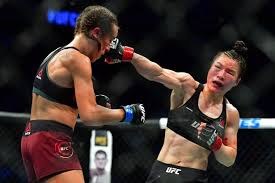Zhang and jedrzejczyk threw a combined 783 strikes, according to ufc stats — one every 1.9 seconds — and landed photos of the damage zhang caused to jedrzejczyk's face went viral — the challenger suffered a bent nose and extreme. Joanna Jedrzejczyk Banned For Two Months After Weili Zhang Defeat At Ufc 248 Mirror Online