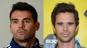 James anderson is used to being in the spotlight, but it was the england paceman's new hairstyle making headlines on friday. Doppelgangers James Anderson And David Walton