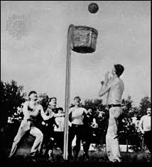 The hoop consisted of a peach basket nailed to the wall. Evolution Of The Basketball Hoop Timeline Timetoast Timelines