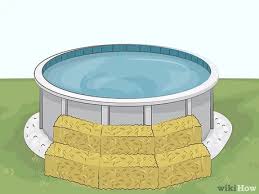 Pool decks give you that extra space where you can have a pleasant gathering. 3 Ways To Decorate An Above Ground Pool Wikihow