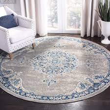 Welcome to the afl medallion club, the afl's most prestigious corporate dining and ticket packages. Amazon Com Safavieh Brentwood Collection Bnt867g Medallion Distressed Non Shedding Dining Room Entryway Foyer Living Room Bedroom Area Rug 5 X 5 Round Light Grey Blue Furniture Decor