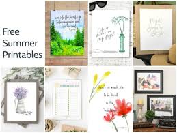 Free printable cards with inspirational quotes kids love. Free Printables Colorful Art For Summer Lovely Etc