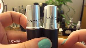 fake mac counterfeit lipstick vs the