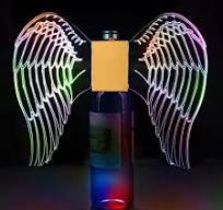 Angel Wings Shape LED Bottle Lights,Rechargeable Champagne ...