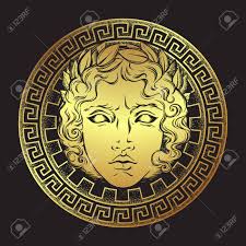 Greek god and goddess vector illustration series, apollo, the god of music, truth and prophecy, healing, the sun and light, plague, poetry, and more. Greek And Roman God Apollo Hand Drawn Antique Style Logo Or Royalty Free Cliparts Vectors And Stock Illustration Image 108098188