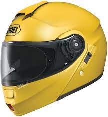 Shoei Neotec Brilliant Yellow Size Lrg Full Face Motorcycle Helmet Motorcycle Helmets White Motorcycle Helmet