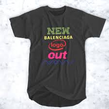 Balenciaga New Logo Out T Shirt For Men And Women
