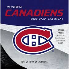 If you know, you know. Montreal Canadiens Desk Calendar 2020 Walmart Com Walmart Com