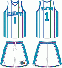 Contrary to popular belief, the pittsburgh hornets did not evolve from the international hockey league's pittsburgh shamrocks. Charlotte Hornets Home Uniform National Basketball Association Nba Chris Creamer S Sports Logos Page Sportslogos Net