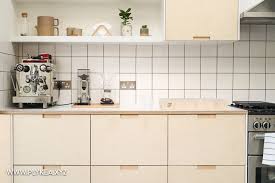 This Kitchen Features Birch Plywood Fronts With Our Semi Recessed Handles And Crystal White F3091 Formica Faced K Plywood Kitchen Kitchen Cabinets Wood Kitchen