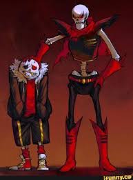 Uf,paps:creo.que puedo leer.mejor que tu. Sweet Pain Underfell Sans X Underswap Papyrus