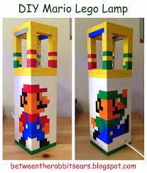 Between The Rabbit S Ears Diy Mario Lego Lamp Lego Lamp Lego Diy Projects Lego Diy