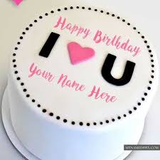 Birthday Cake Images For Husband With Name And Photo Write Husband Name Chocolate Heart Look Birthday Cake Cake Name Happy Birthday Cake Photo Happy Birthday Cake Writing
