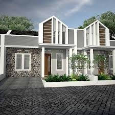Rumah studio dengan tampilan industrial. Rumah Minimalis Modern Nyaman Dan Sederhana