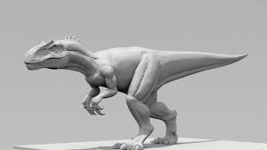 Allosaurus High Quality 3d Print Model 3d Printing Projects Print Models 3d Printing