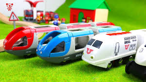 Wooden Trains For Kids In The Brio Train City Passenger Trains On The Wooden Train Brio Train Brio