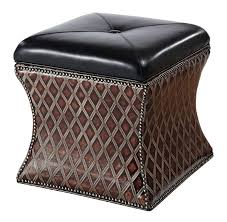 Alibaba.com offers 3,111 leather storage benches products. Diamond Leather Storage Ottoman Western Ottomans Uniquely Shaped Ottoman With Dark Chocolate Leather Lid That L Leather Storage Ottoman Ottoman Western Chair