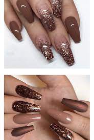 Pin By Lauren Gallagher Wheeler On Updos Bronze Nails Designs Gold Nail Designs Gold Glitter Nails