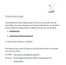 ٢١ ربيع الأول ١٤٤١ هـ. Elternbeirat Der Kath Kindertagesstatte Sancta Maria Melle Gesmold Facebook