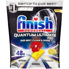 Highly recommended for anyone looking to lower added chemicals to their everyday. Finish Powerball Quantum Ultimate Pro Tab Lemon Sparkle 48 Pack Big W