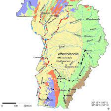 The paraguay river is the 2nd longest river in south america. Map Of The Upper Paraguay Basin And Pantanal Wetland Geological Download Scientific Diagram