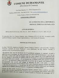 Per tutti gli altri atti è ammesso il deposito via pec presso gli indirizzi attivati dalla direzione generale per i servizi informativi del ministero della giustiziareperibili nel provvedimento. Insulti Su Facebook Sindaco Di Diamante Querela Un Utente Pro Discoteche Cosenza 2 0