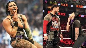 Rhea Ripley reacts to photo of her hugging Jey Uso