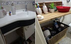 Diy Aprenda A Fazer Uma Cuba Para Pia Com Tigela De Pipoca Cuba Banheiro Inspiracao Para Banheiro Pias De Banheiro
