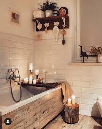Relax soak unwind breathe bathroom wall decor, bathroom wall art, farmhouse bathroom decor, bathroom decor wall art, relax sign, spa madison park signature marshmallow bathroom rug non slip, luxrurious plush mat, absorbent, quick dry, spa design bath room décor, 24x72, ivory. Wooden Bath Surround Home Decor Cosy Bathroom House Interior