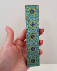 For specifics on how to hang your mezuzahs, please consult your local rabbi. Talisman4u Jewish Mezuzah Case With Scroll Floral Design Israel Judaica Wooden Door Mezuza 5 Inch