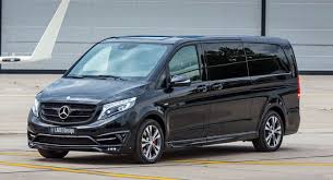 Larte Design Gives Mercedes V Class A Jet Black Look Carscoops Mercedes Mercedes Benz Vito Jet Black