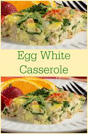 Egg White Casserole Recipe Brunch Recipes Healthy Breakfast Recipes Healthy Breakfast