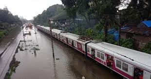 Imd issues orange alert, train services resume in city mumbai and its suburbs will witness heavy to very heavy rainfall for the next two days, imd said on saturday. Headlines Mumbai Rainfall Leaves Streets Waterlogged Hits Train Services And Other Top News
