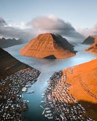 Check spelling or type a new query. Sunset At Klaksvik The City Is The Fishing Capital Of The Faroes And The Fishing Industry Island Beautiful Places Faroe Islands