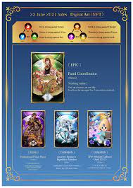 Nft Marketplace By Dep New Lineup For Nft In June 23rd Jobtribes Official Website Blockchain Linked Trading Card Game
