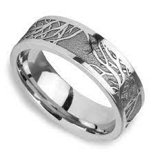 Unique Durable Affordable Men S Cobalt Wedding Rings Tunangan