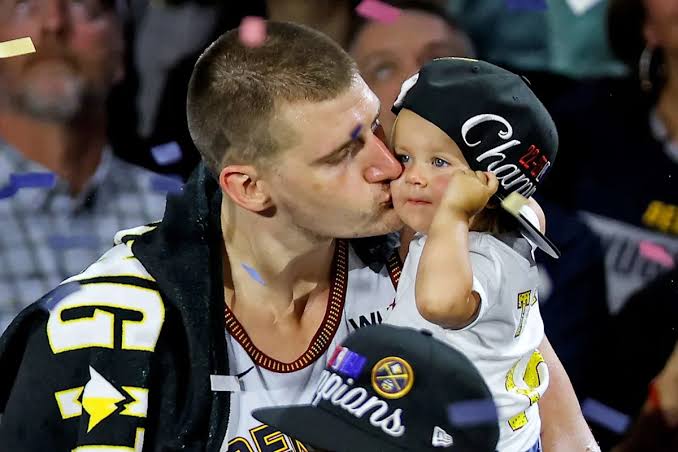 NBA Finals MVP Nikola Jokić's Daughter Adorably Celebrates Award with Him After Championship Win