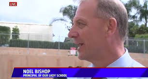 Our Lady's School principal Noel Bishop: "It seems like an open invitation  for bringing these people back into our community."