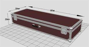 Vendita di componenti flightcases e cabinet. Flightcase Abschliessbar 130l 18h 43b Megacase